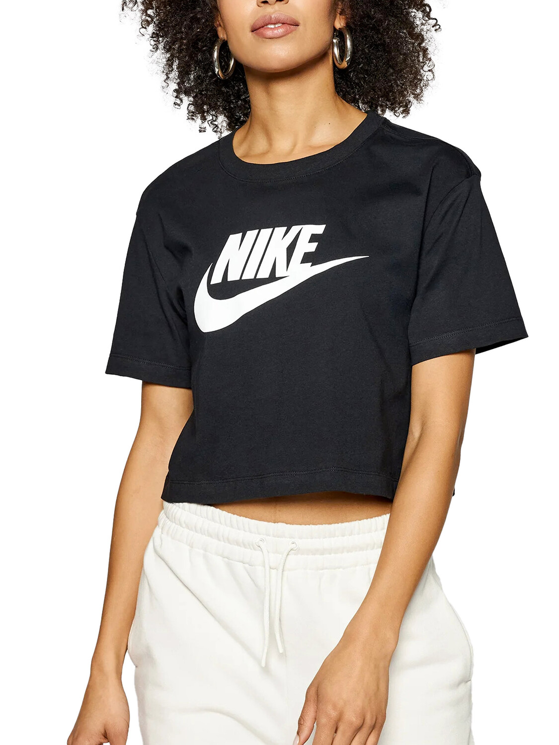 

Укороченная футболка Nike Sportswear Essential, черный