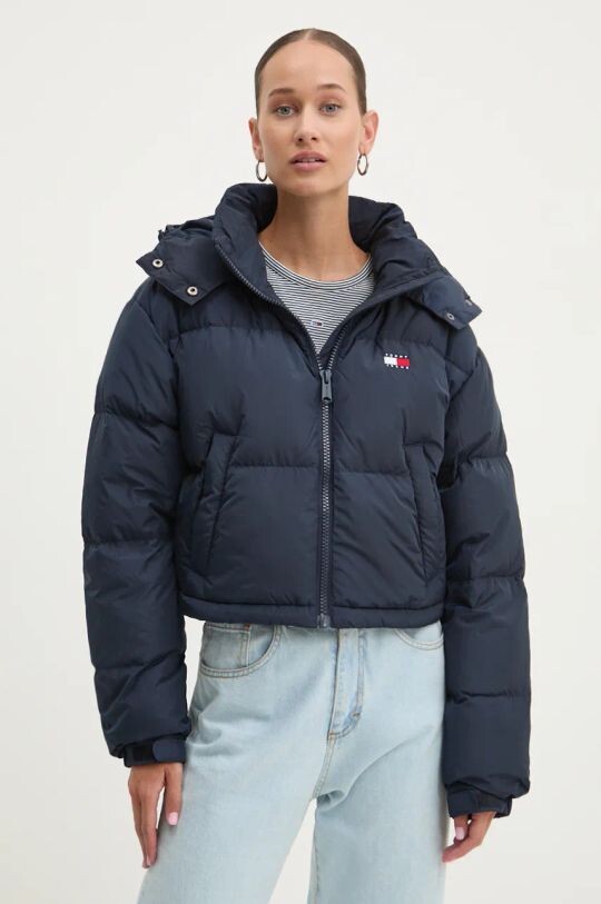 

Пуховик Tommy Jeans, темно-синий
