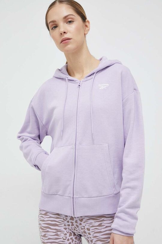 

Толстовка Reebok, фиолетовый