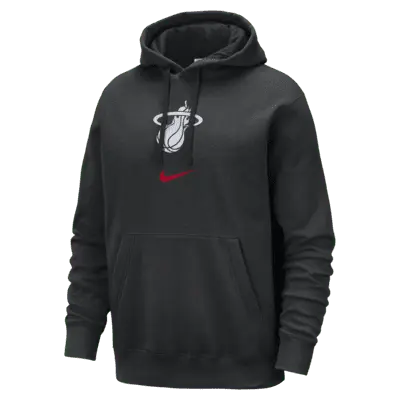 

Худи Nike Miami Heat Club Fleece City Edition, черный