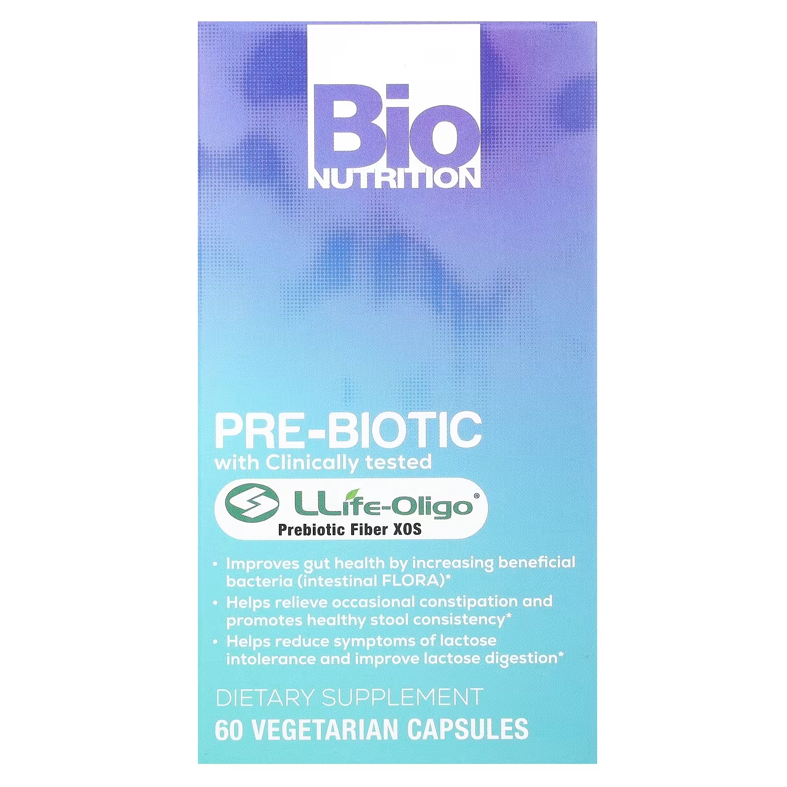 Пищевая добавка Bio Nutrition Pre-Biotic, 60 капсул bio nutrition pre biotic 60 вегетарианских капсул