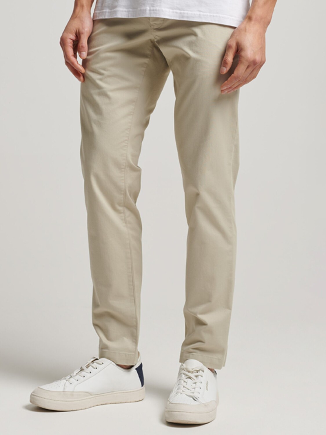 

Брюки-чиносы Superdry Slim Tapered Stretch, Бежевый пеликан