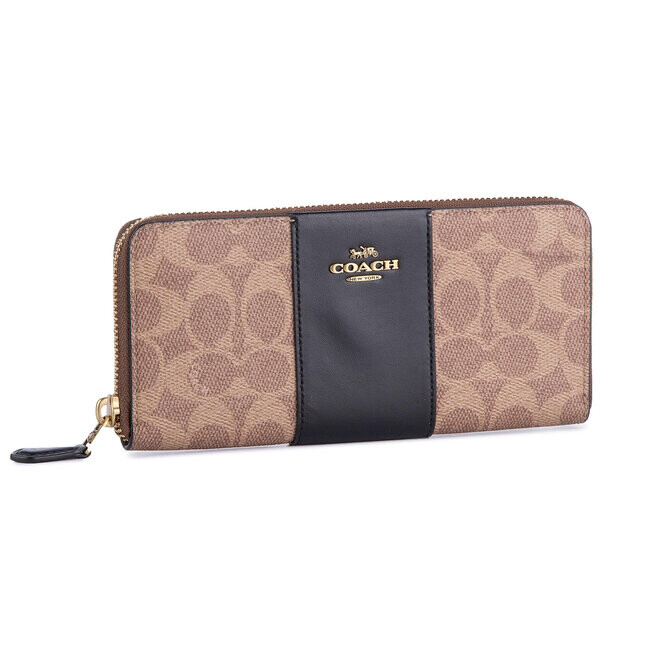 

Кошелек Coach ClrblkCtd Cnv, коричневый