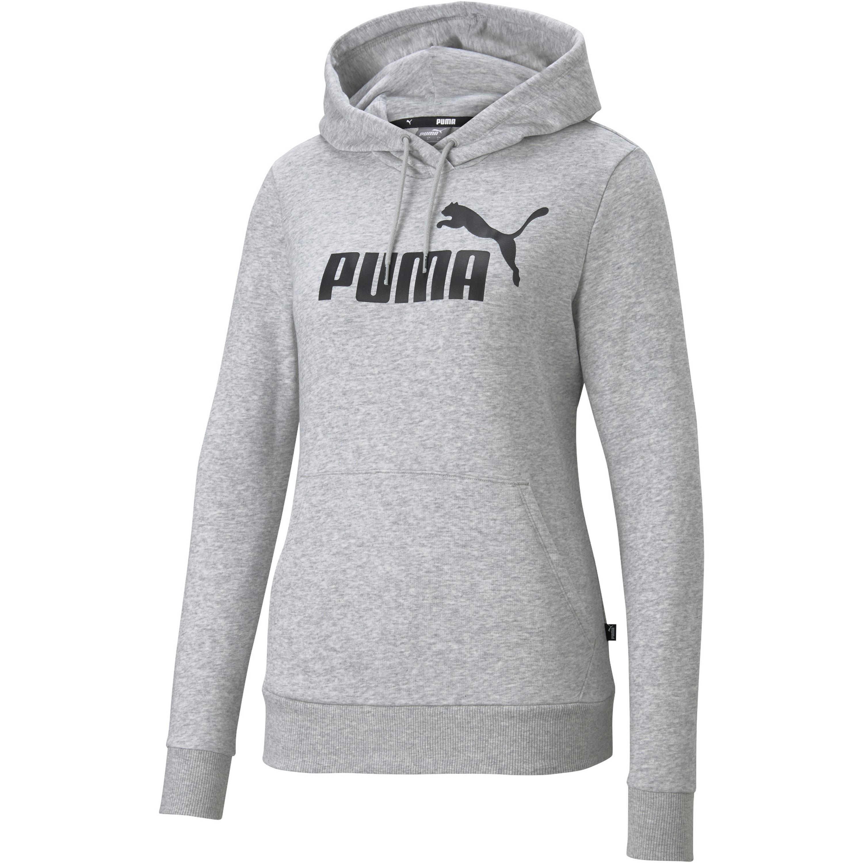 

Толстовка Puma Hoodie Essential Logo, цвет light gray heather