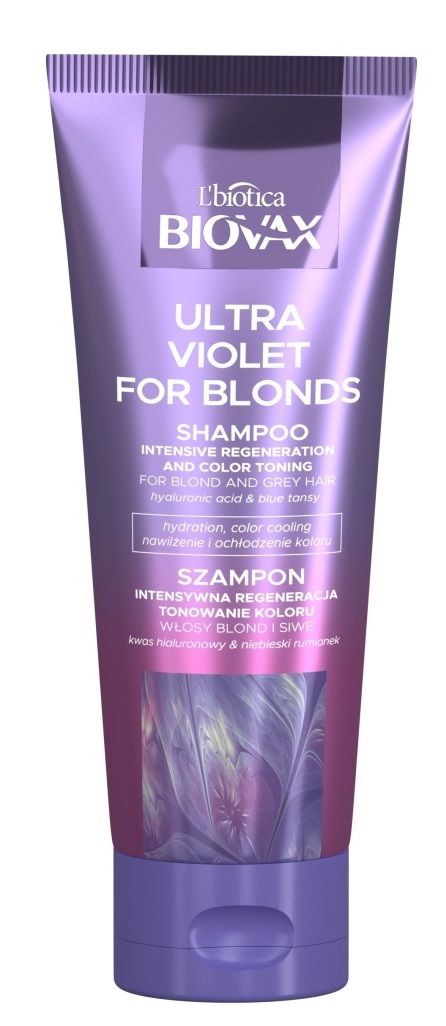 Biovax Ultra Violet шампунь, 200 ml