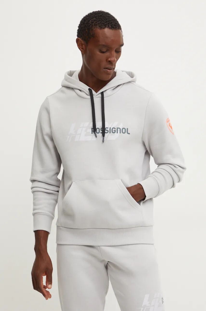 

Хлопковая толстовка Rossignol HERO, серый