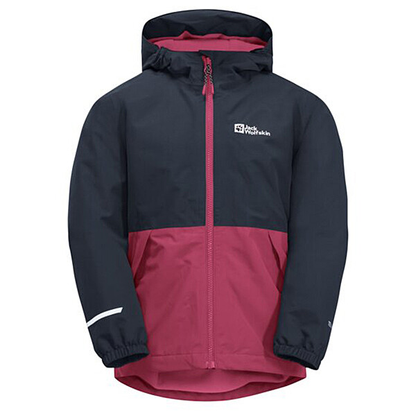 

Зимняя куртка Jack Wolfskin Kid's Snowy Days, цвет Dark Fuchsia