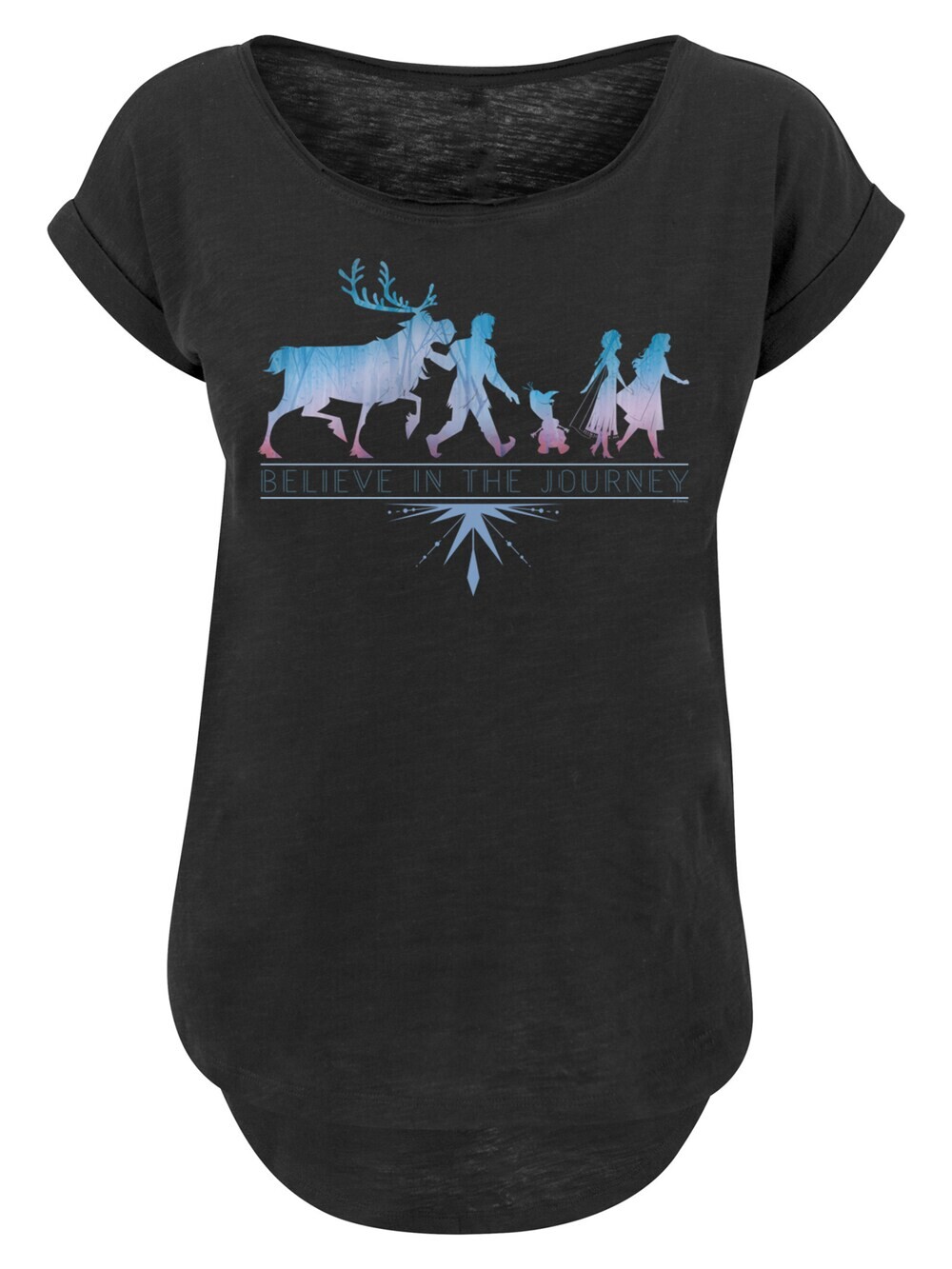 

Рубашка F4NT4STIC Disney Frozen 2 Believe In The Journey, черный