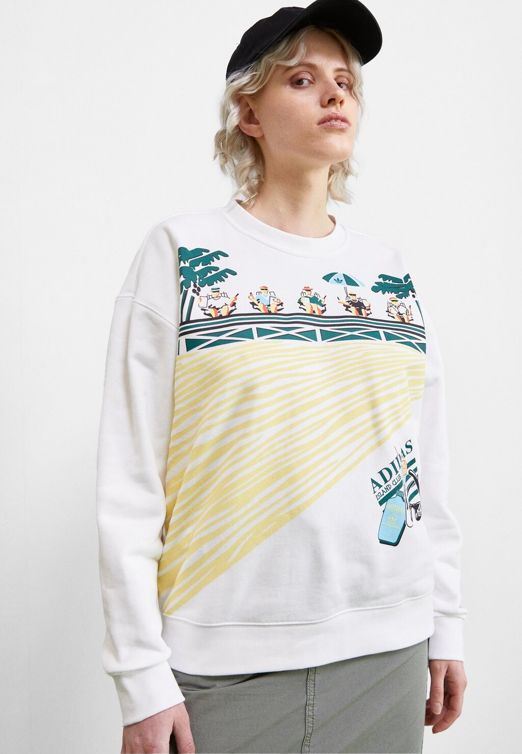 

Толстовка adidas Originals, белый