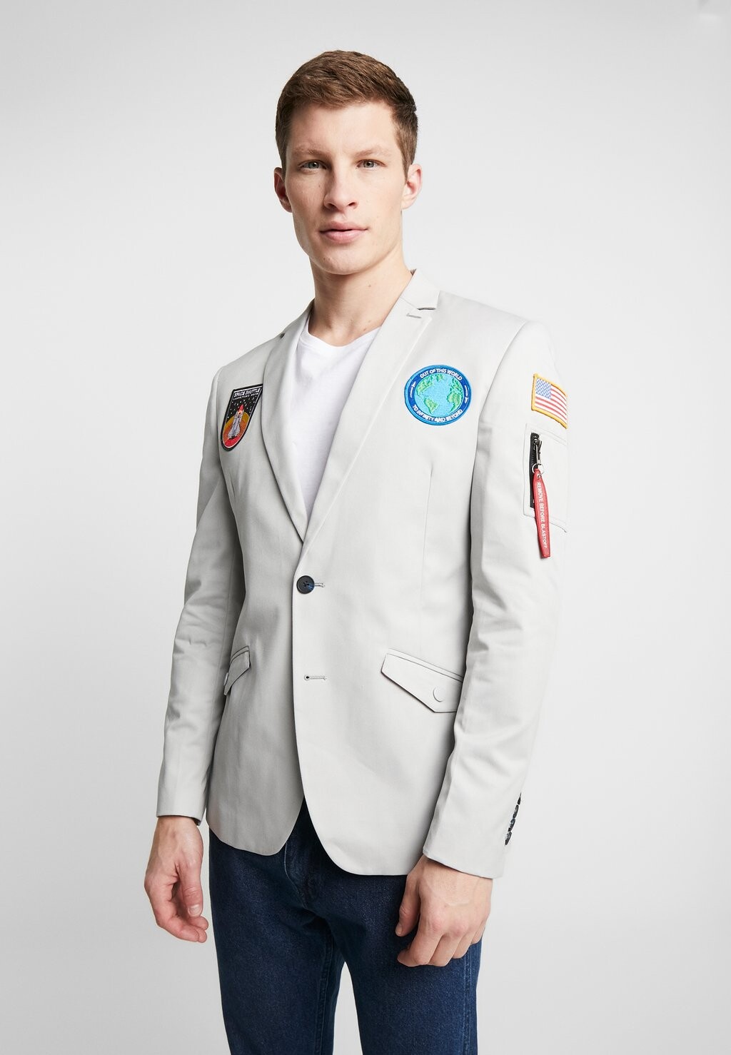 

Куртка OppoSuits, светло-серый