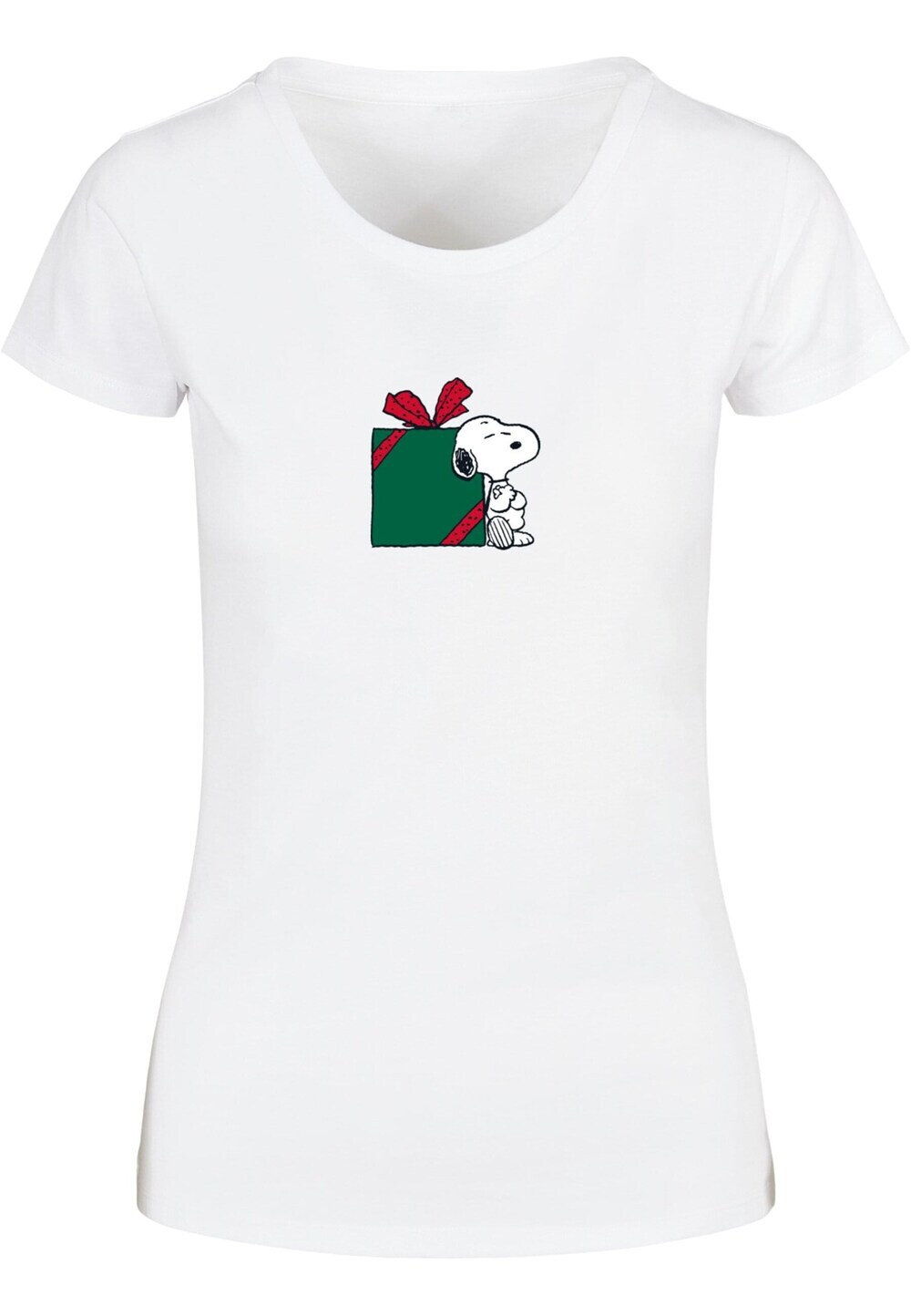 

Рубашка Merchcode Peanuts Big Present, белый