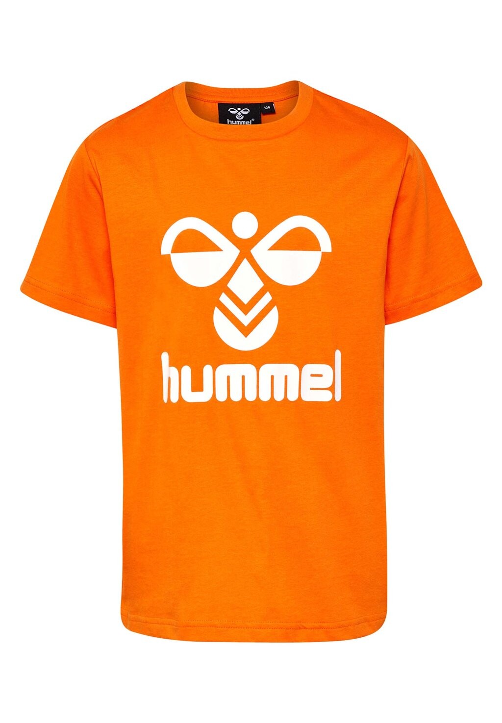 Футболка с принтом TRES Hummel, цвет persimmon orange