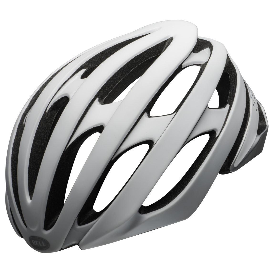 Велосипедный шлем Bell Stratus MIPS, цвет Matte/Gloss White/Silver