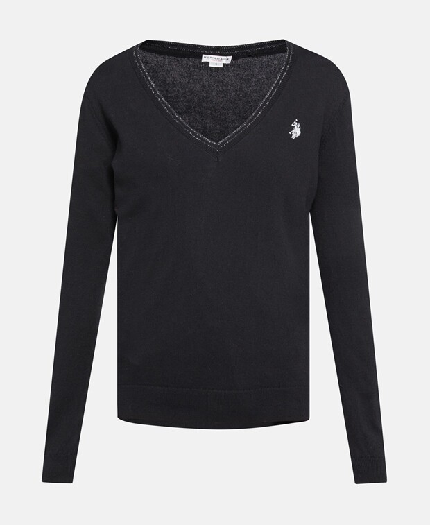 

Джемпер с длинными рукавами U.S. Polo Assn., черный