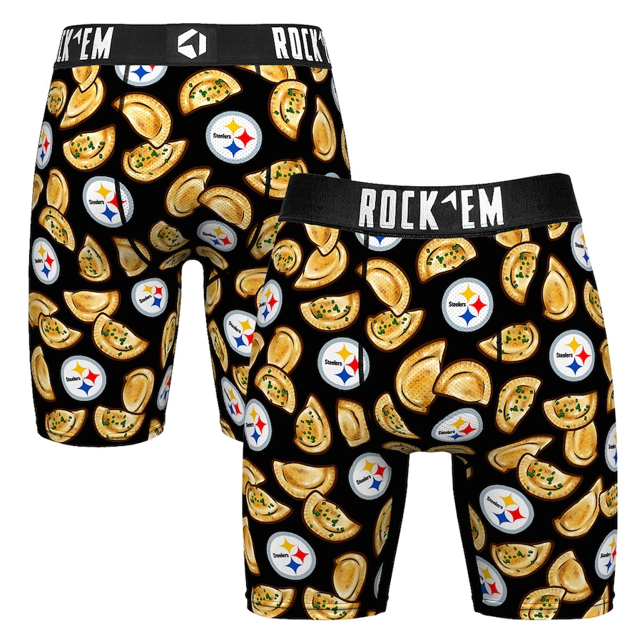 

Боксеры Rock Em Socks Pittsburgh Steelers, черный