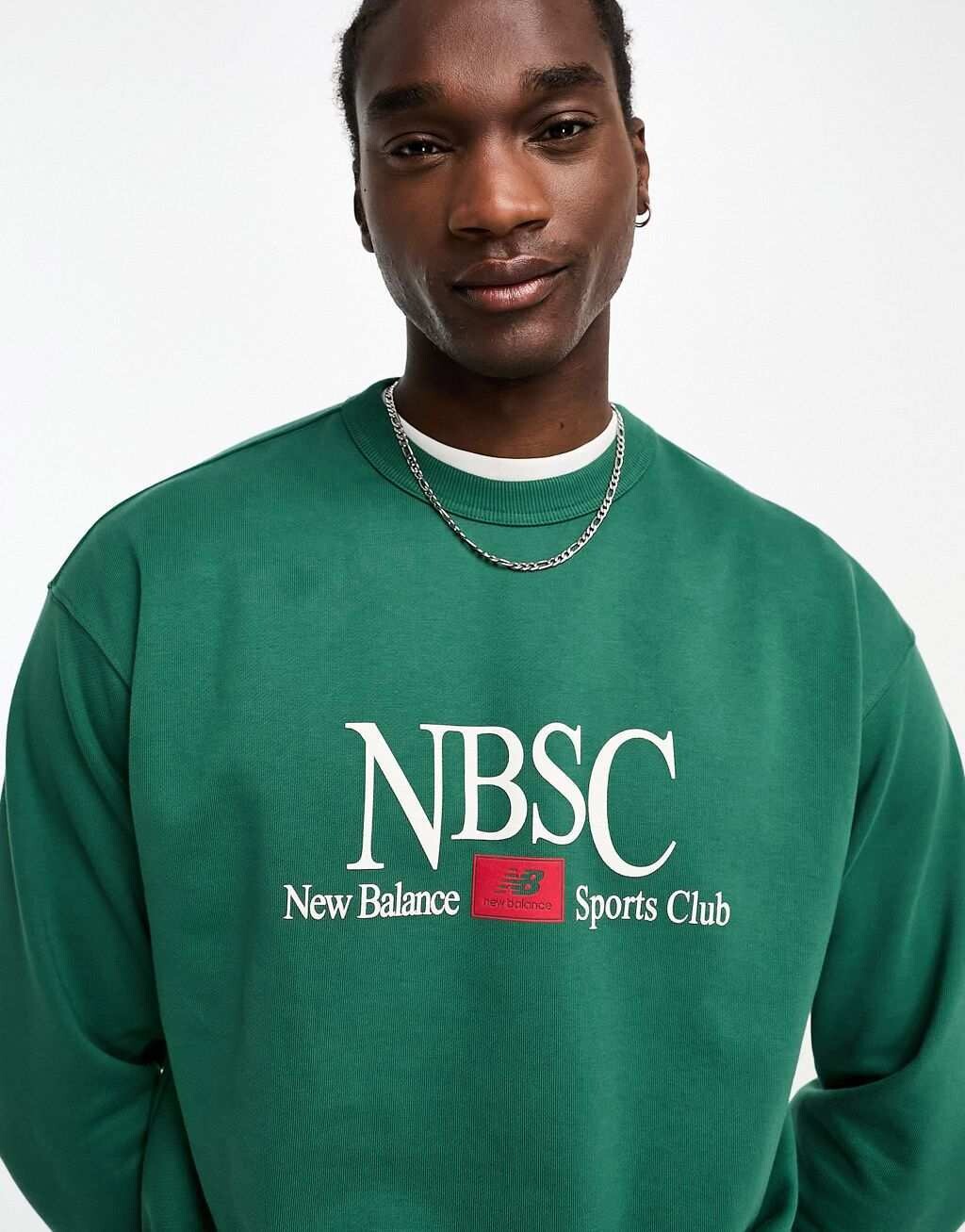 

Зеленый спортивный клуб New Balance Athletics NB