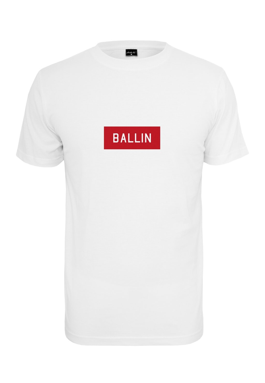 

Футболка с принтом Футболка BALLIN BOX Mister Tee, белая, Белый