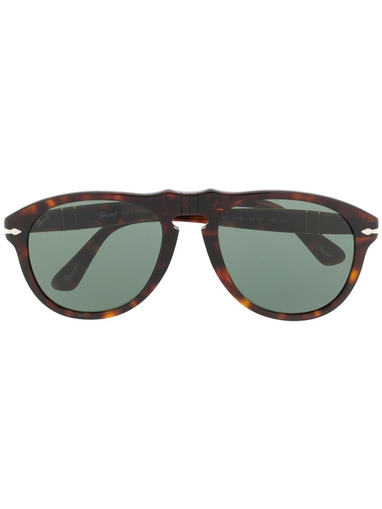 

Persol солнцезащитные очки-авиаторы, коричневый