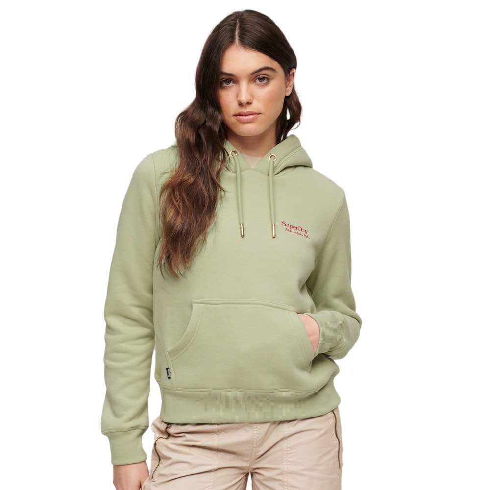 

Худи Superdry Essential Logo, зеленый