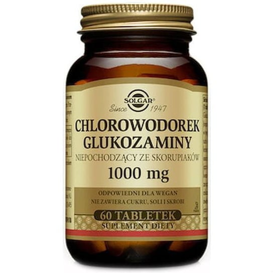 Solgar, глюкозамина гидрохлорид, 60 таблеток solgar комплекс глюкозамина с мсм 120 таблеток