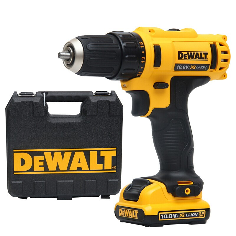 Дрель Dewalt DCD710DK2, 10 мм + два аккумулятора 10,8V/2.0Ah, зарядное устройство