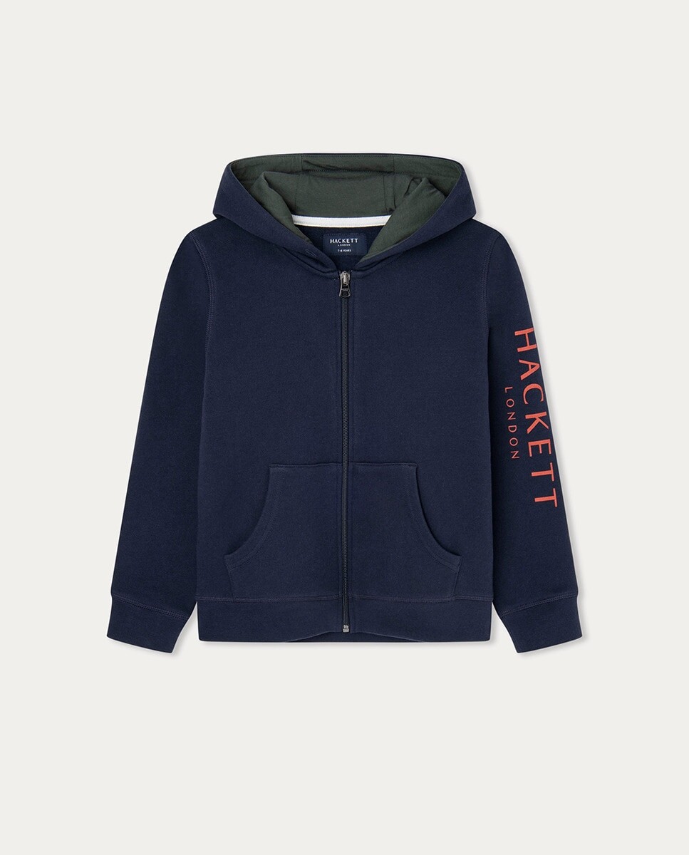 

Толстовка на молнии для мальчика Hackett, синий
