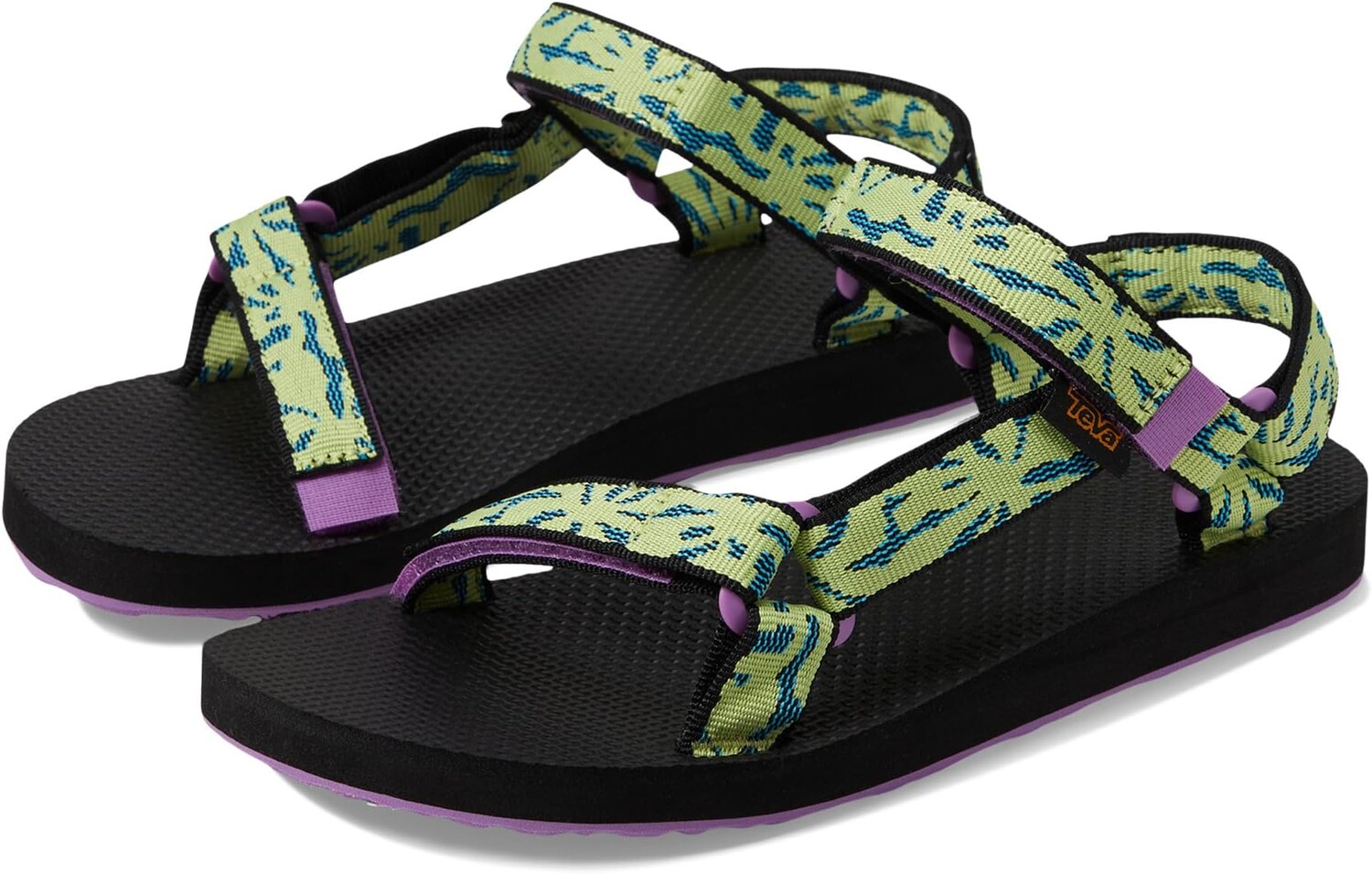 

Сандалии Teva Kids Original Universal, цвет Beach Floral Wild Lime