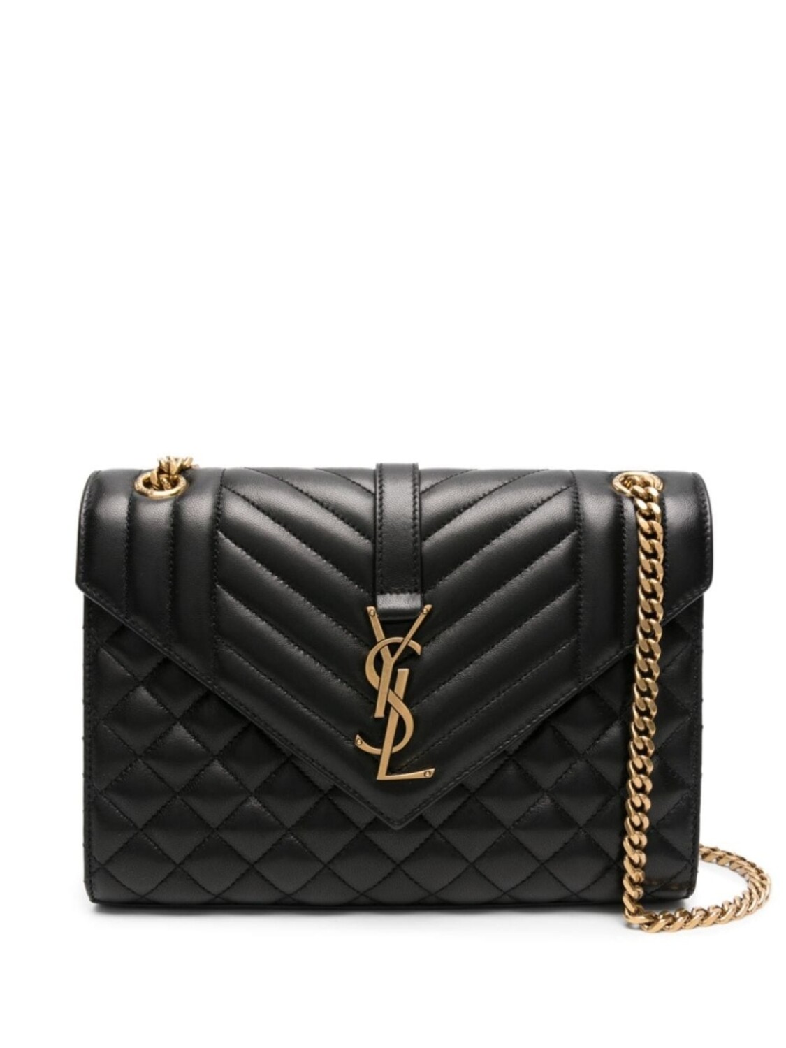 

Saint Laurent сумка на плечо Envelope среднего размера, черный