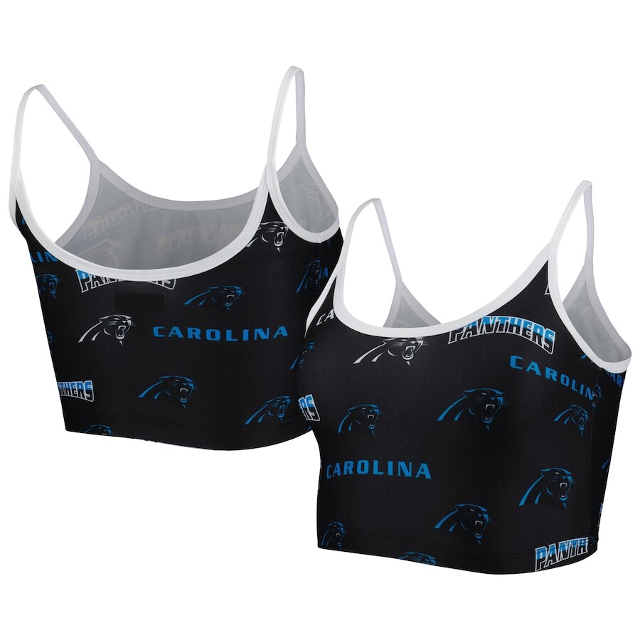 

Спортивный бюстгальтер Concepts Sport Carolina Panthers, черный