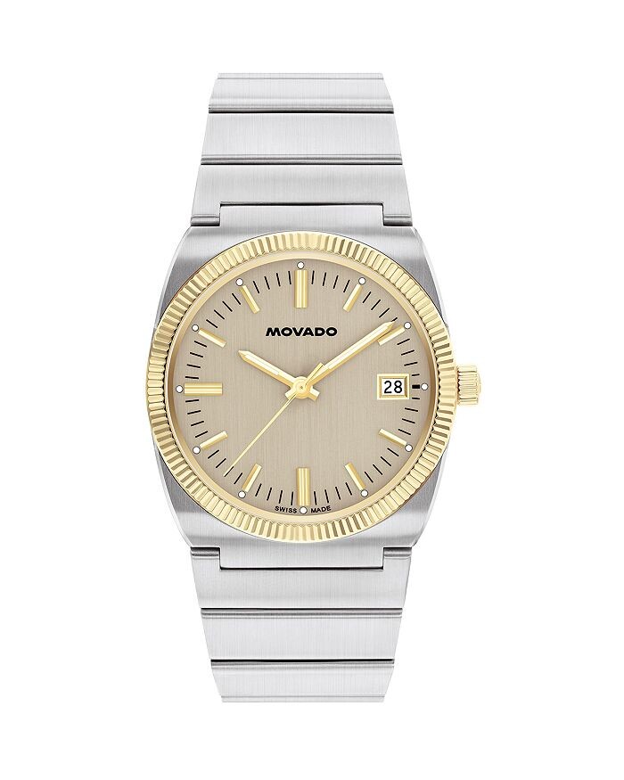 

Часы Ondoplan серии Movado Heritage, 36 мм, золотой