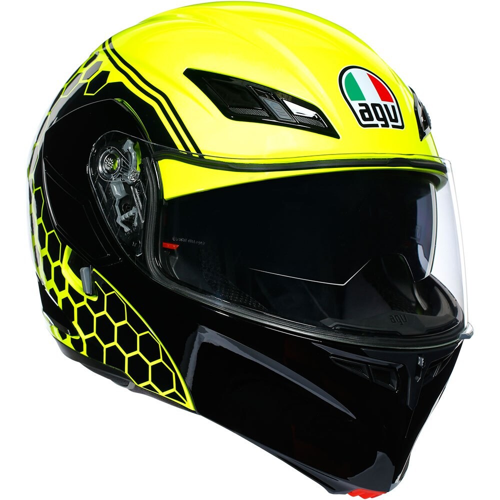 

Шлем полнолицевой AGV Compact ST Multi PLK, желтый