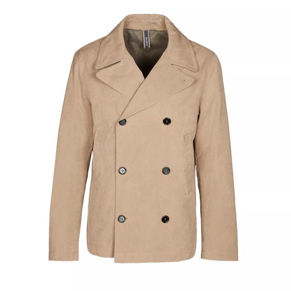 

Куртка waxed cotton caban beige 4651, бежевый