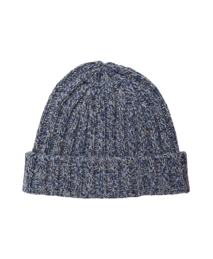 

Шапка из овечьей шерсти Brooks Brothers, синий