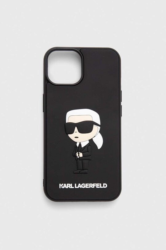 

Чехол для iPhone 14 6,1 дюйма Karl Lagerfeld, черный