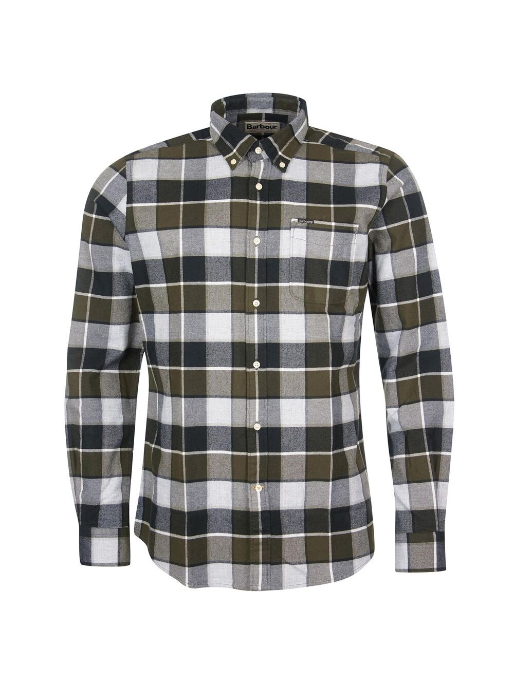 

Приталенная рубашка долины Barbour