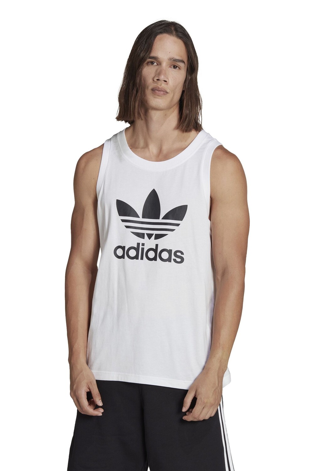 

Футболка без рукавов Adicolor Classics с трилистником Adidas Originals, белый