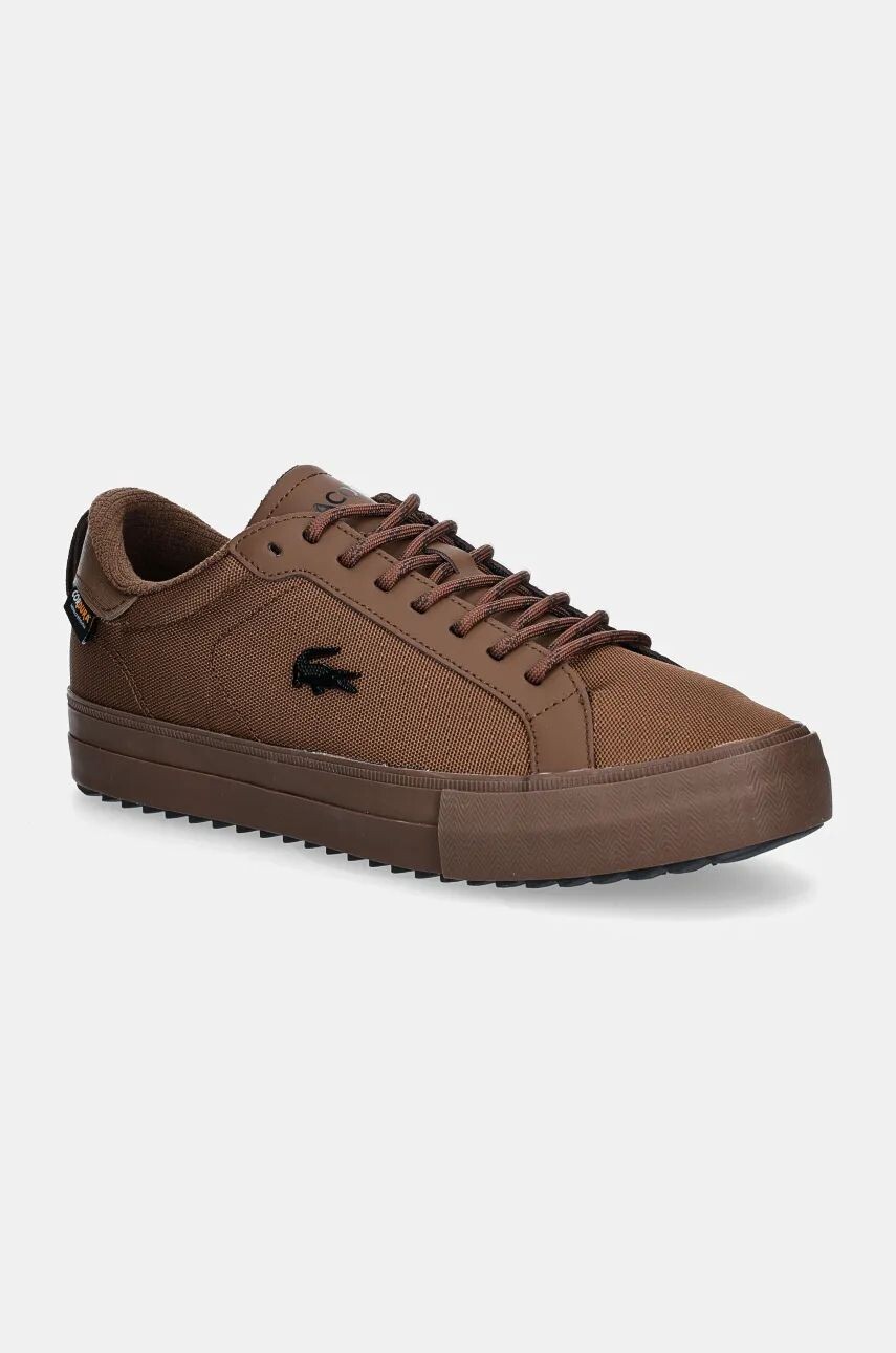 

Кроссовки Lacoste Powercourt Winter Outdoor, коричневый