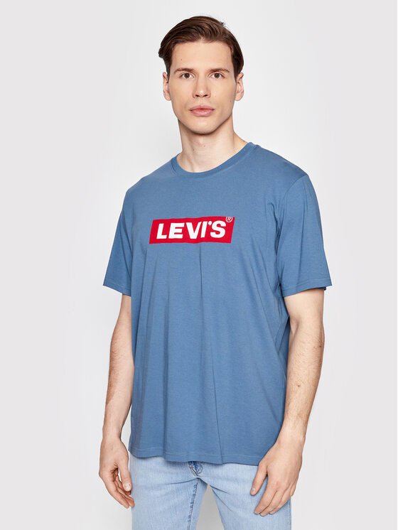 

Футболка свободного кроя Levi's, синий