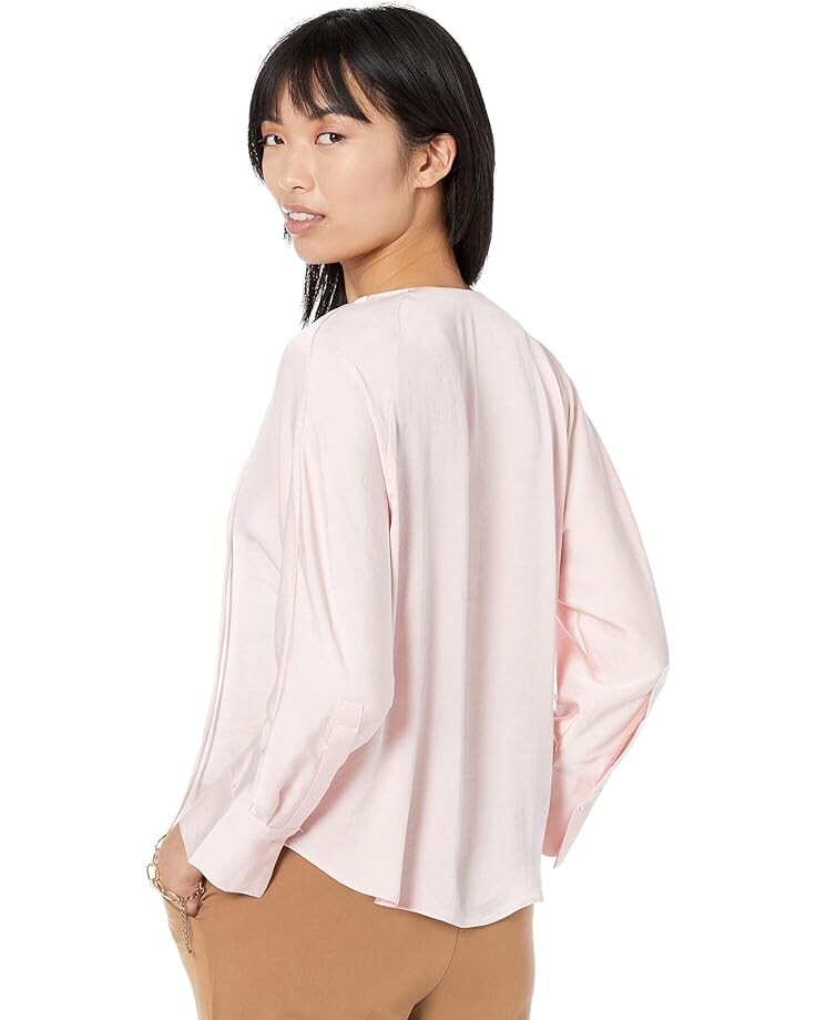 

Блуза MANGO Olivia Blouse, розовый