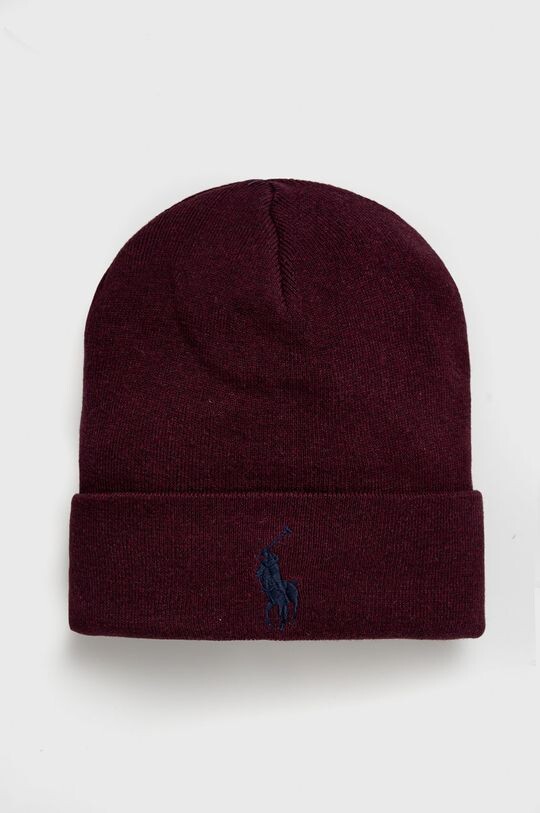 

Хлопковая кепка Polo Ralph Lauren, бордовый