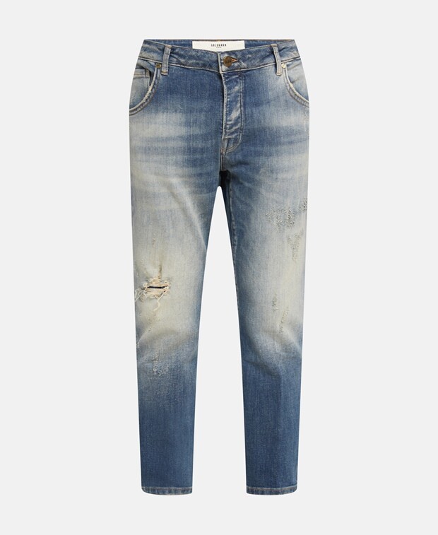 

Джинсы узкого кроя Goldgarn Denim, синий