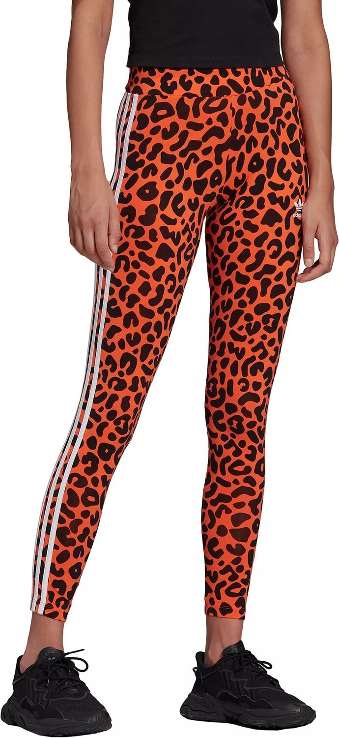 

Женские леггинсы Rich Mnisi Adidas Originals, черный/оранжевый