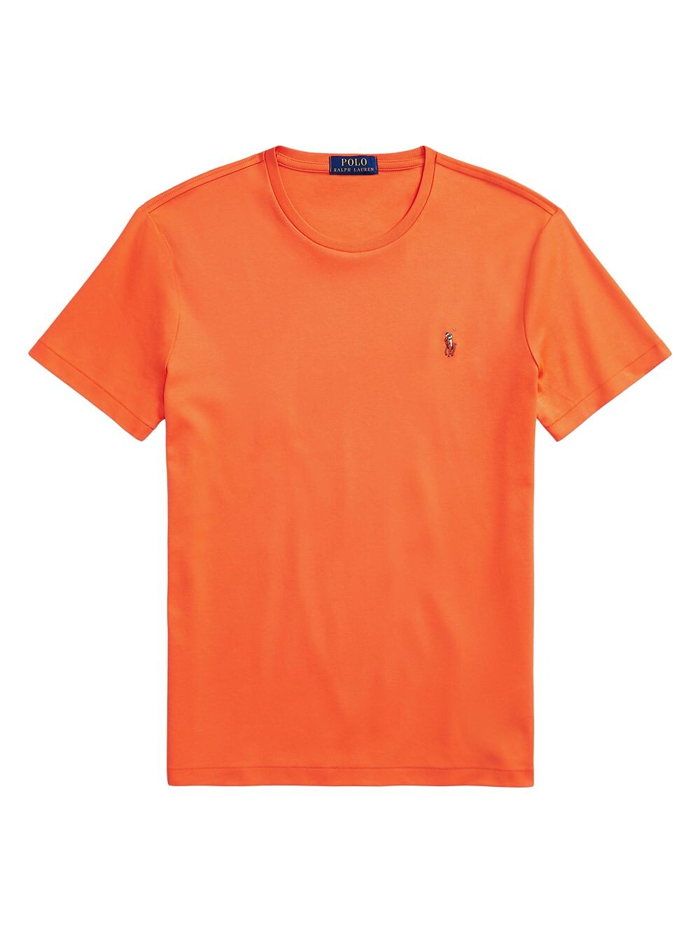 

Хлопковая футболка Пима Polo Ralph Lauren, оранжевый