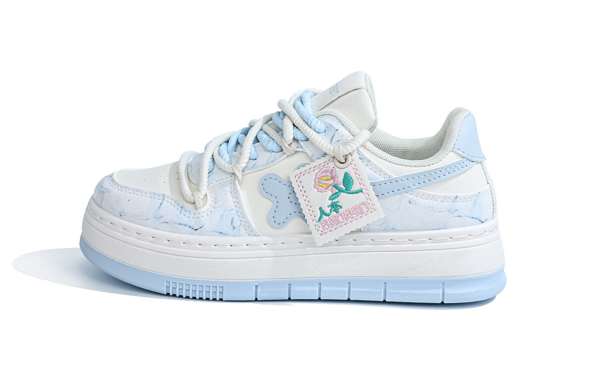 

Кроссовки RENBEN Skateboarding Shoes Women's Low-top, фиолетовый