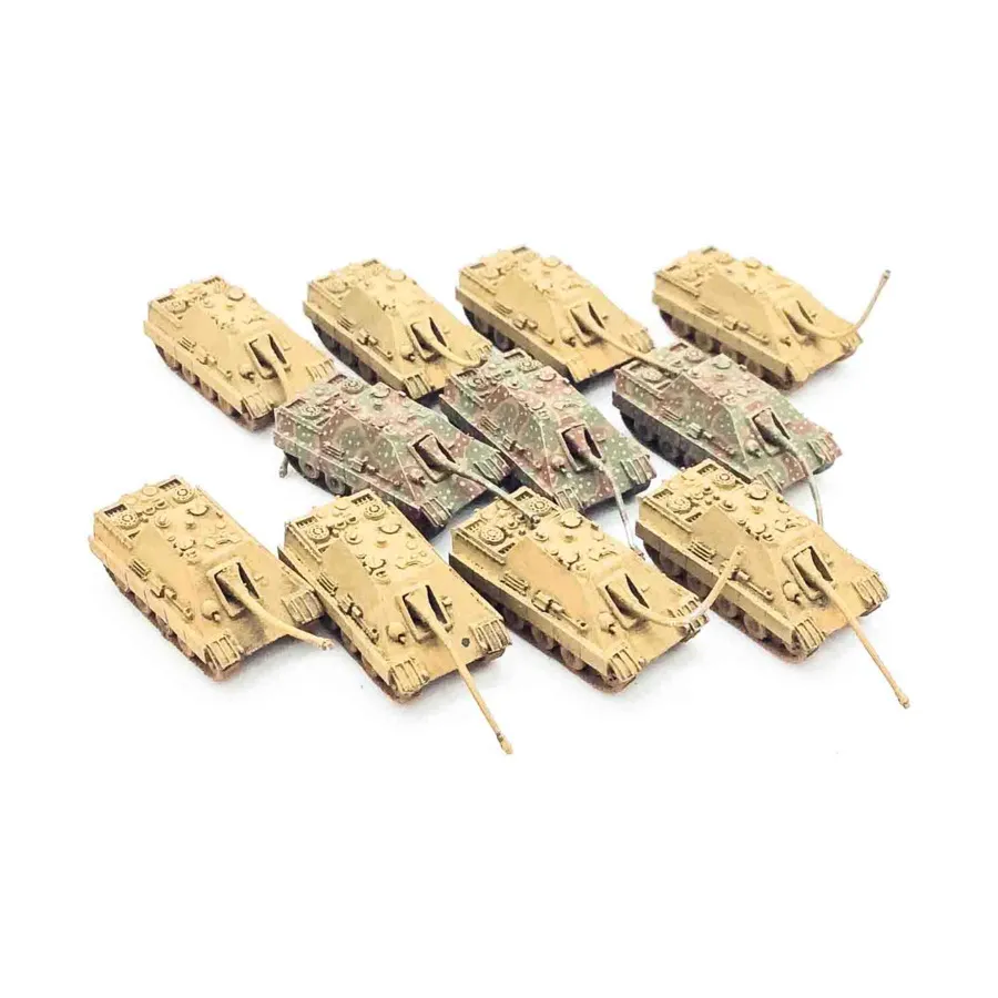 

Коллекция Ягдпантера №10, WWII Micro Armour - Germany - Loose Miniatures (1:285)