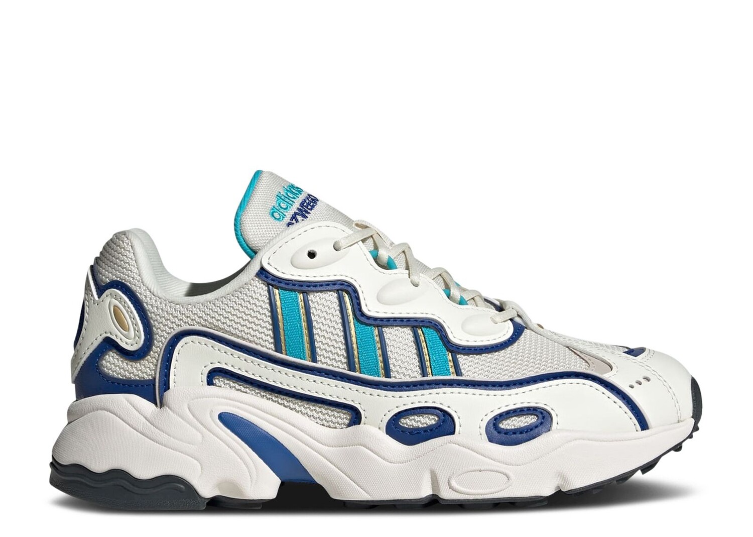 

Кроссовки adidas Wmns Ozweego Og 'Off White Royal Cyan', кремовый, Бежевый