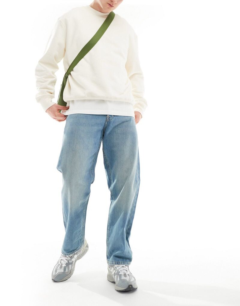 

Синие джинсы свободного кроя Jack & Jones Eddie