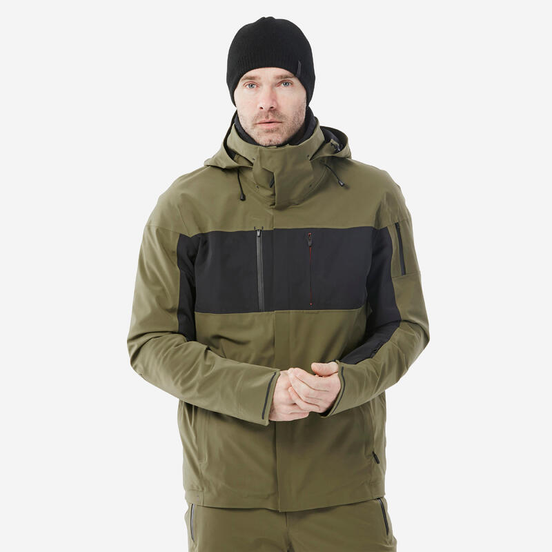 Лыжная куртка мужская - 900 хаки WEDZE, цвет gruen