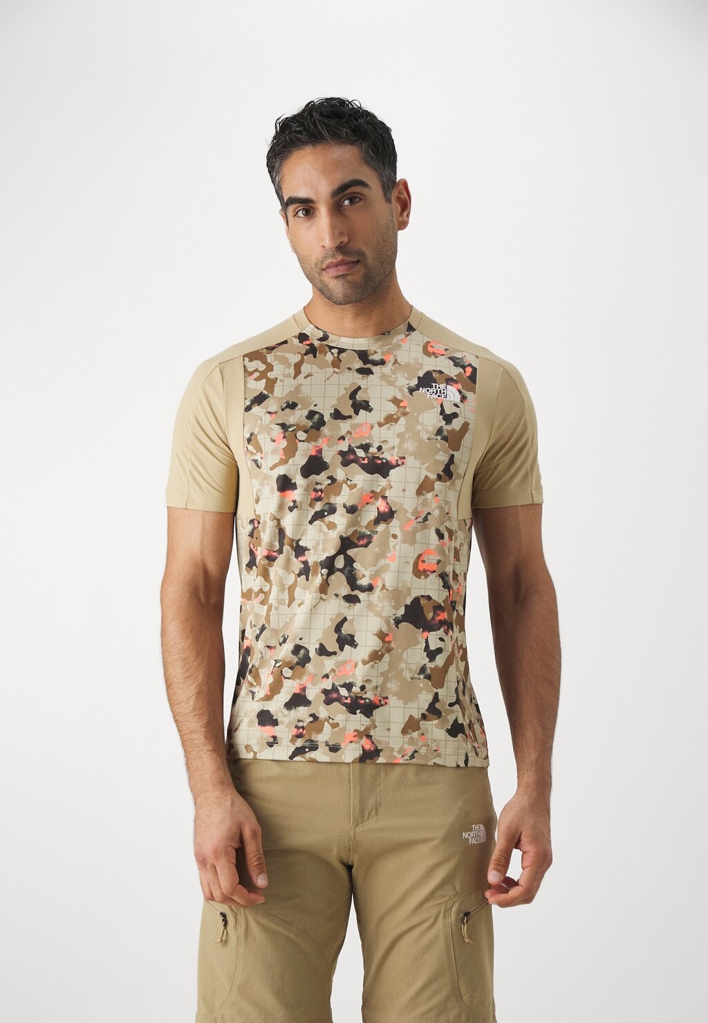 

Спортивная футболка VALDAY TEE The North Face, цвет gravel