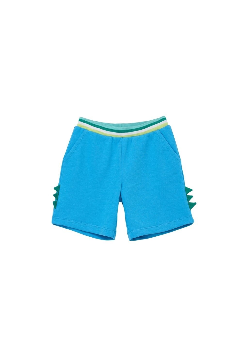 

Шорты LOOSE: BERMUDAS MIT ZACKEN-APPLIKATION s.Oliver, цвет azurblau